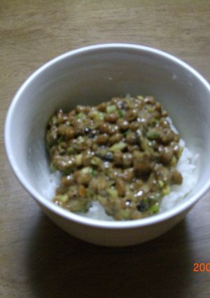 納豆★海苔の佃煮★マヨのまぜまぜごはん-レシピのメイン写真