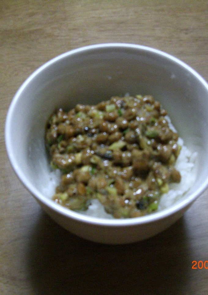 納豆★海苔の佃煮★マヨのまぜまぜごはん-レシピのメイン写真