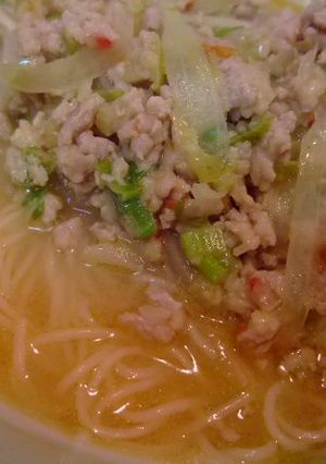味噌にゅう麺-レシピのメイン写真