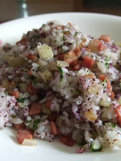 簡単 ♬ゆかり炒飯♬-レシピのメイン写真