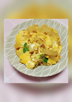 カツの卵とじのカツは小さめに食べやすいよ-レシピのメイン写真