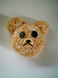 おにぎりクマさん(^_^)-レシピのメイン写真