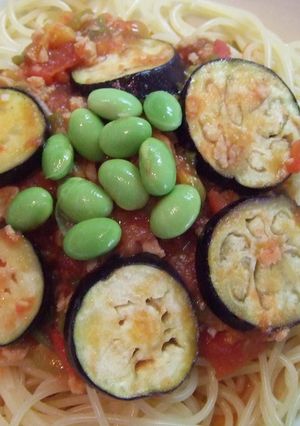 夏野菜のパスタ-レシピのメイン写真