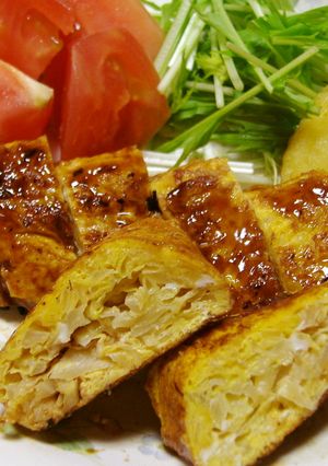 お弁当に♪キャベツオムレツ-レシピのメイン写真
