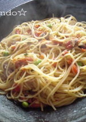 フレッシュとまとのツナパスタ☆-レシピのメイン写真