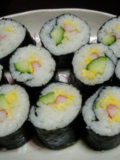 焼き海苔で☆韓国風巻き寿司-レシピのメイン写真