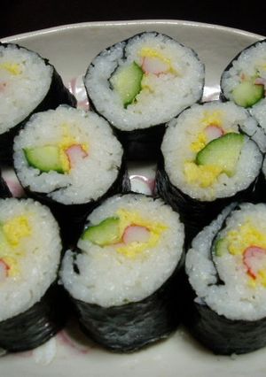 焼き海苔で☆韓国風巻き寿司-レシピのメイン写真