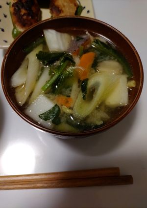 具材たっぷり?簡単に作る豚汁!-レシピのメイン写真