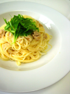 混ぜるだけ!和風ツナマヨの冷製パスタ-レシピのメイン写真