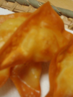 簡単♪割きイカのワンタン包み揚げ-レシピのメイン写真