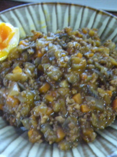 朝カレーにも!夏野菜とひき肉のカレー☆-レシピのメイン写真