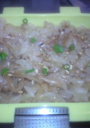 なめたけごはん。-レシピのメイン写真