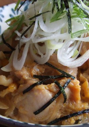 親子丼ぶり-レシピのメイン写真