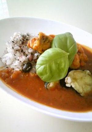 トマトジュースで簡単スープカレー-レシピのメイン写真