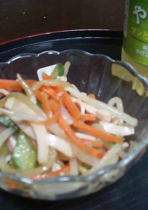 ハムと野菜のさっぱりサラダ-レシピのメイン写真