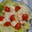 ヘルシー✿豆腐とささみのサラダ