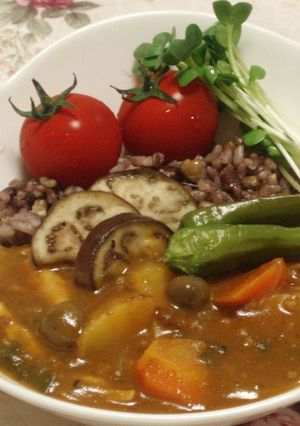 ☆野菜ジュースで煮込んだ夏野菜カレー☆-レシピのメイン写真