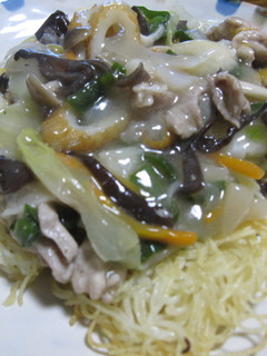 あんかけ揚げ焼きそうめん-レシピのメイン写真