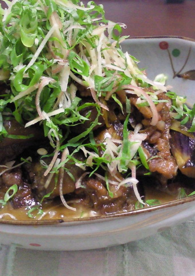 これ、おいしい！茄子と挽き肉の煮浸し-レシピのメイン写真