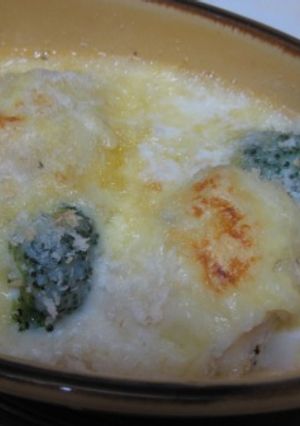 鱈とブロッコリーのチーズグラタン-レシピのメイン写真