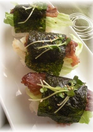 牛カルビおにぎり☆-レシピのメイン写真