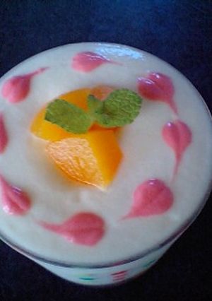 すぐ食べたい☆ふわふわレアヨーグルト♪-レシピのメイン写真