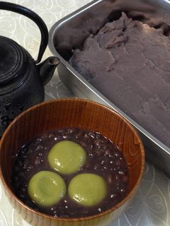 小豆を炊く❖ぜんざい&こしあん-レシピのメイン写真