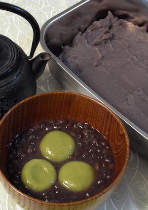小豆を炊く❖ぜんざい&こしあん-レシピのメイン写真