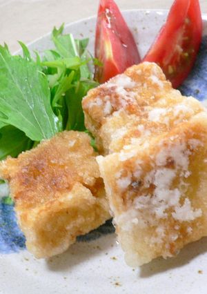 ♡冷凍豆腐の唐揚げ♡醤油にんにく味-レシピのメイン写真