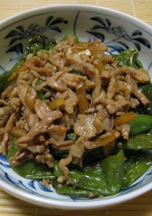 豚こま切れ肉とししとうの甘辛煮-レシピのメイン写真