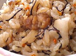 おこげ最高！豚とひじきの炊き込みご飯♡-レシピのメイン写真