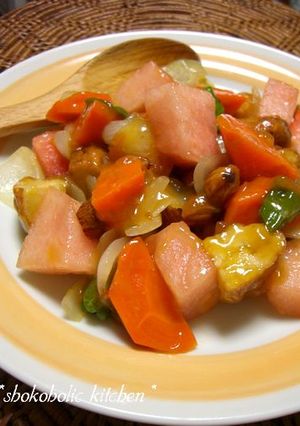 スイカの甘酢炒め☆-レシピのメイン写真
