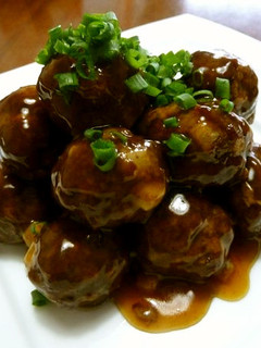 れんこん入り肉団子♪甘酢あんかけ♪-レシピのメイン写真