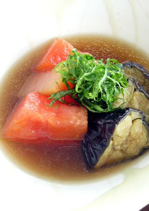 すいかとなすの含め煮-レシピのメイン写真