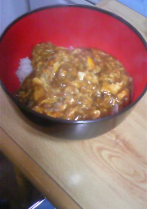 和カレー丼-レシピのメイン写真