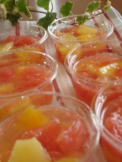ごろごろフルーツゼリー-レシピのメイン写真
