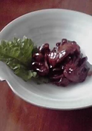 砂肝の紹興酒煮-レシピのメイン写真