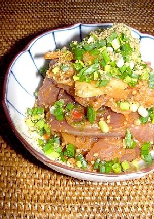 かつおのキムチ和え-レシピのメイン写真