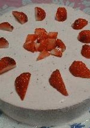 いちごのムースケーキ-レシピのメイン写真