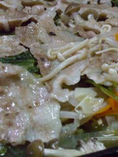 豚バラのヘルシー蒸し焼き-レシピのメイン写真