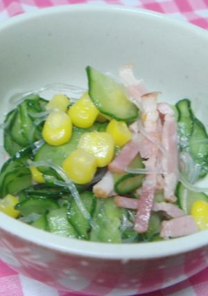 酢の物サラダ-レシピのメイン写真