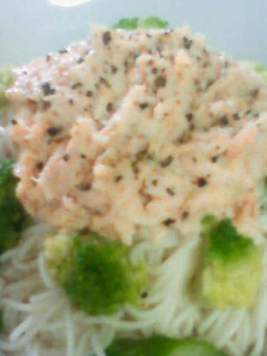 ☆そうめんでツナの冷製パスタ風☆-レシピのメイン写真