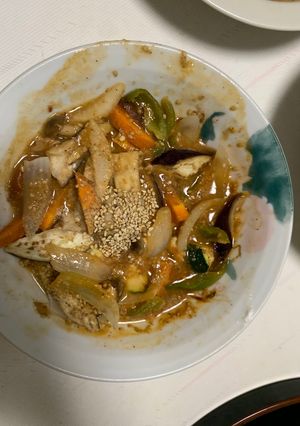 簡単中華風シーフード梅ガパオ味青椒肉絲風-レシピのメイン写真