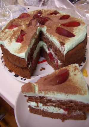 トリプル☆チョコミント☆ケーキ-レシピのメイン写真