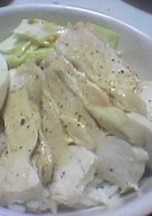 鶏肉のバター醤油ソース（変わり親子丼）-レシピのメイン写真