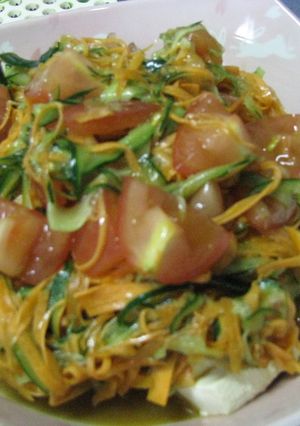 中華風野菜たっぷり豆腐-レシピのメイン写真
