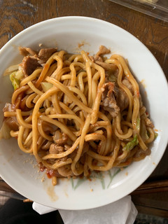 お一人様!市販の焼きそば簡単デミ隠し味-レシピのメイン写真