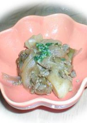 カレー風味の肉じゃが-レシピのメイン写真