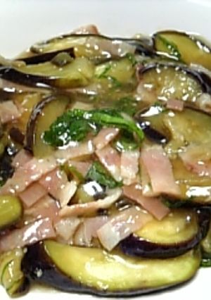 ★ﾅｽとﾍﾞｰｺﾝの麺つゆ生姜あん★-レシピのメイン写真