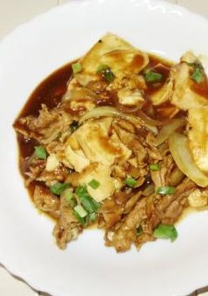紹興酒入り カレー肉豆腐-レシピのメイン写真